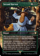 Second Harvest (Borderless) (LTC-530)  Foil - Tales of Middle-earth Commander