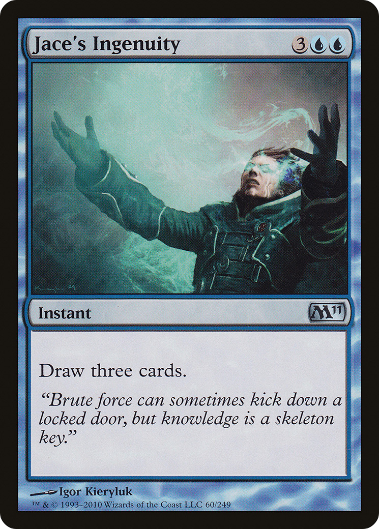 Jace's Ingenuity (M11-060)  Foil - Magic 2011
