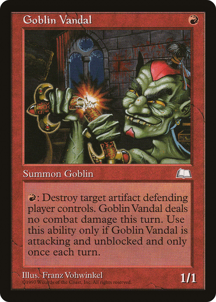 Goblin Vandal (WTH-)  - Weatherlight