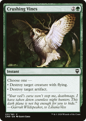 Crushing Vines [Commander Legends]