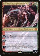 Lukka, Bound to Ruin (Phyrexian) (ONE-328)  - Phyrexia: All Will Be One: (Showcase)