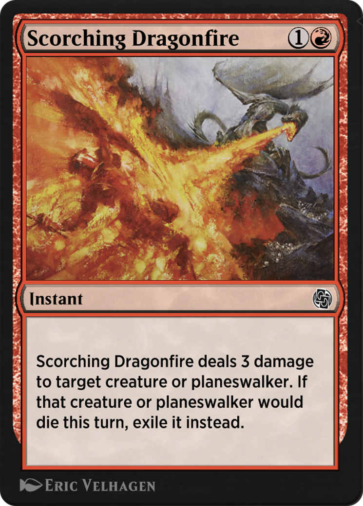 Scorching Dragonfire (AJMP-139)  - Jumpstart Arena Exclusives
