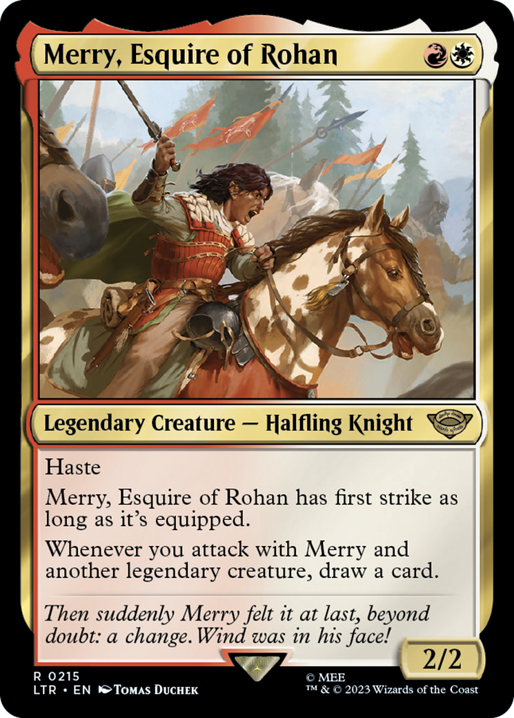 Merry, Esquire of Rohan (LTR-215)  - The Lord of the Rings: Tales of Middle-earth