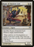 Kami of Ancient Law (CHK-021)  Foil - Champions of Kamigawa