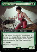 Susan Foreman (Extended Art) (WHO-400)  Foil - Doctor Who: (Extended Art)