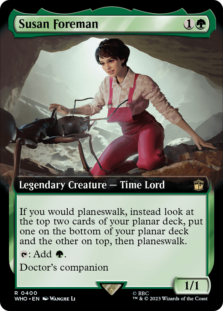 Susan Foreman (Extended Art) (WHO-400)  - Doctor Who: (Extended Art)
