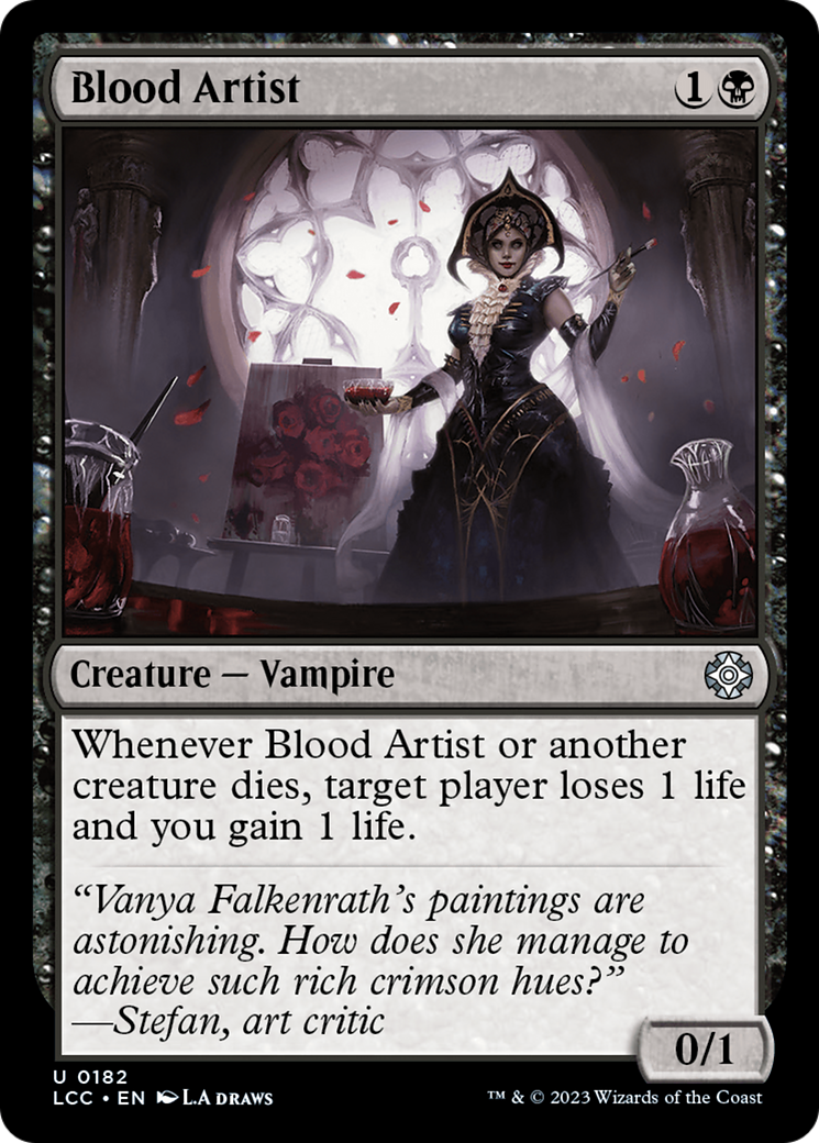 Blood Artist (LCC-182)  - The Lost Caverns of Ixalan Commander