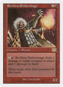 Reckless Embermage (6ED-201)  - Classic Sixth Edition
