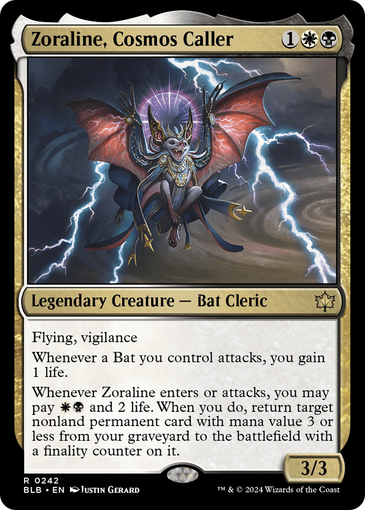 Zoraline, Cosmos Caller (BLB-242)  - Bloomburrow