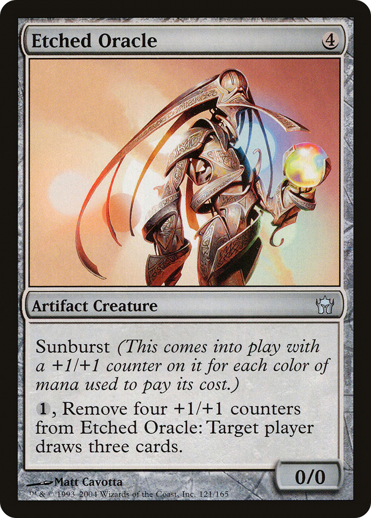 Etched Oracle (5DN-121)  - Fifth Dawn