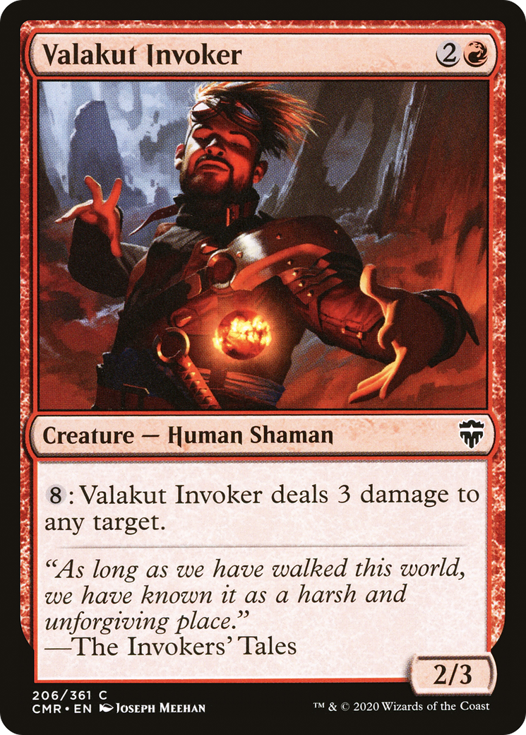 Valakut Invoker (CMR-206)  - Commander Legends