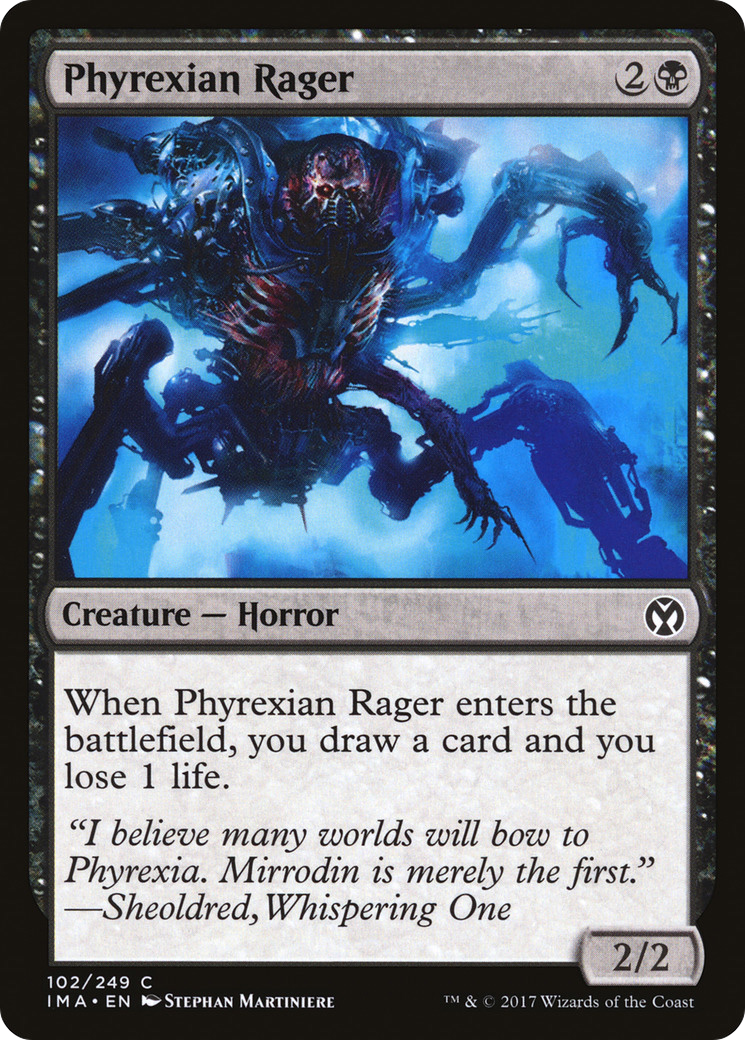 Phyrexian Rager (IMA-102)  - Iconic Masters