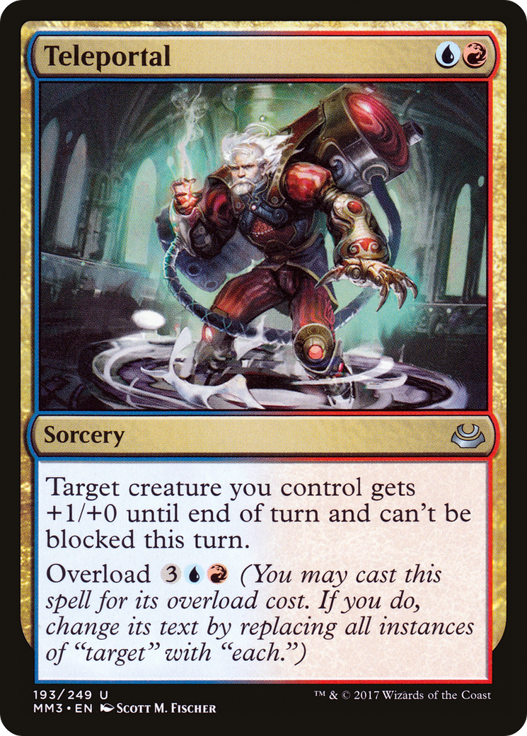 Teleportal (MM3-193)  Foil - Modern Masters 2017