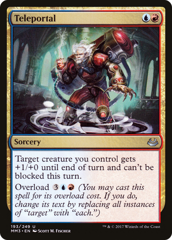 Teleportal (MM3-193)  Foil - Modern Masters 2017