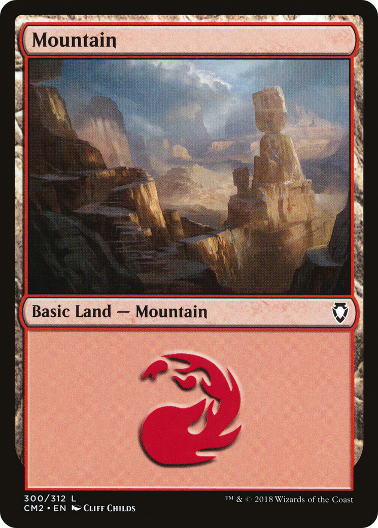 Mountain (300) (CM2-300)  - Commander Anthology Volume II