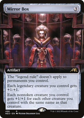 Mirror Box (Extended Art) (NEO-498)  - Kamigawa: Neon Dynasty: (Extended Art)