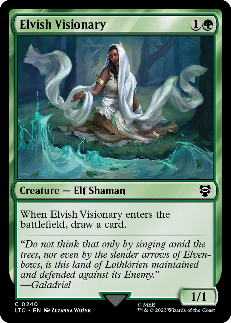 Elvish Visionary (LTC-240)  - Tales of Middle-earth Commander