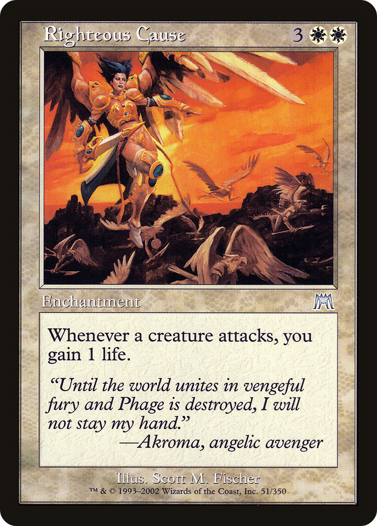 Righteous Cause (ONS-051)  Foil - Onslaught