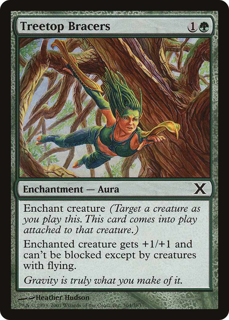 Treetop Bracers (10E-304)  - Tenth Edition