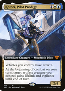 Kotori, Pilot Prodigy (Extended Art) (NEC-075) - Neon Dynasty Commander: (Extended Art)