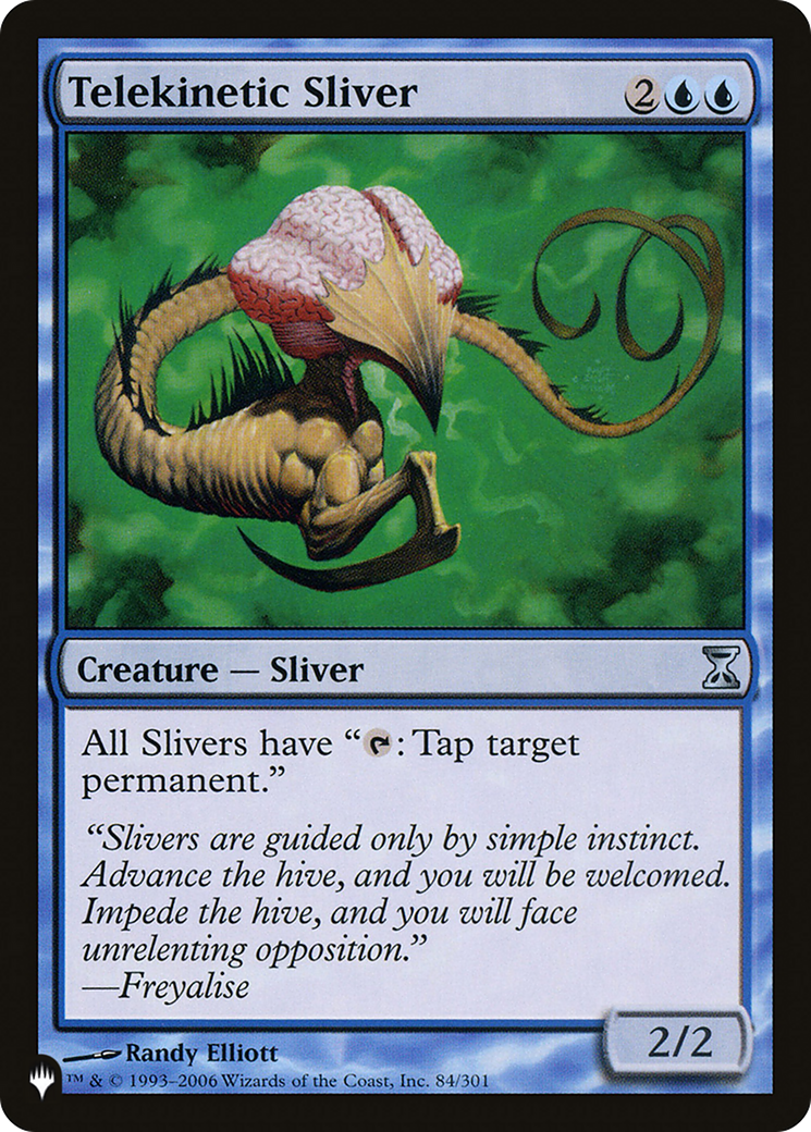 Telekinetic Sliver (LIST-TSP-84)  - The List