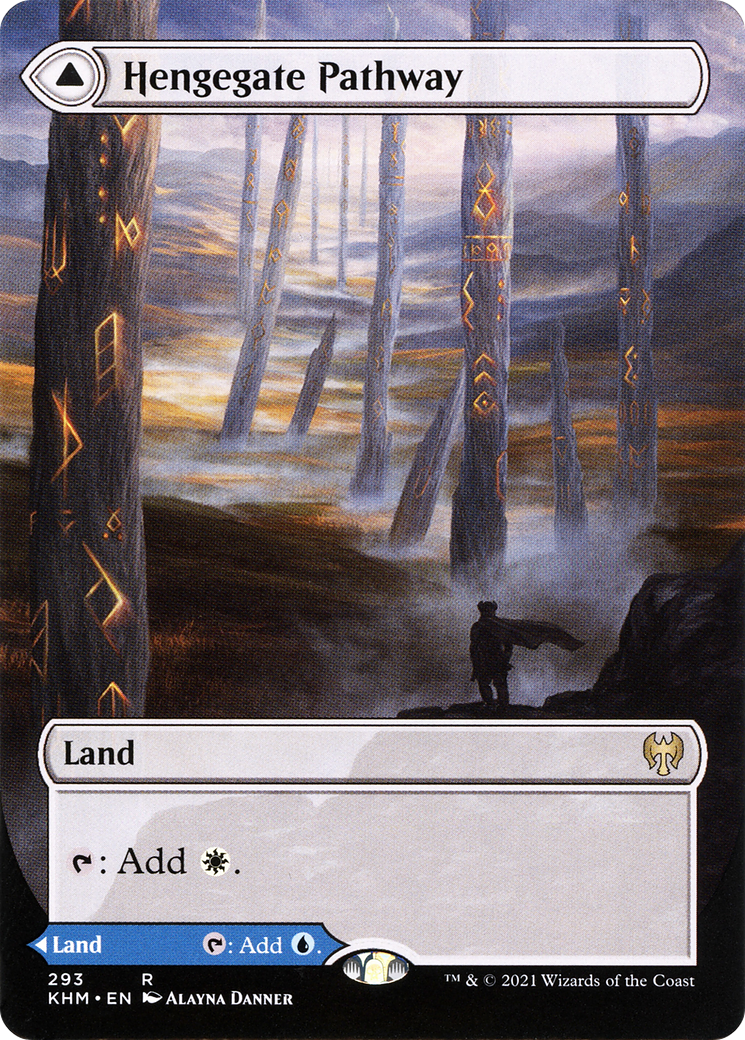 Hengegate Pathway (Borderless) (KHM-293)  - Kaldheim: (Showcase)