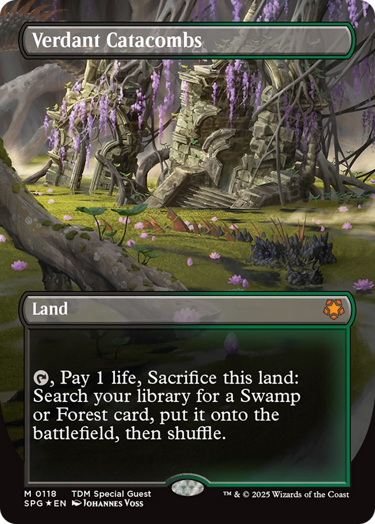 Verdant Catacombs (SPG-118) - Special Guests (Borderless) Foil