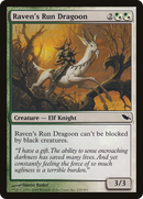Raven's Run Dragoon (SHM-235)  Foil - Shadowmoor