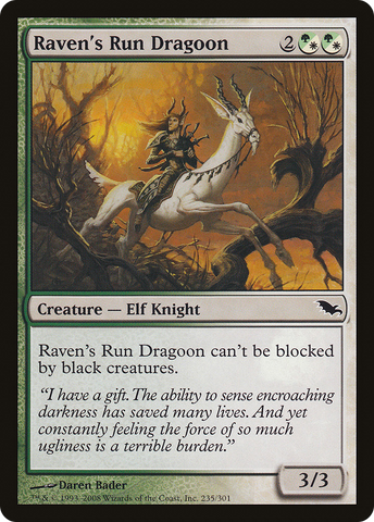 Raven's Run Dragoon (SHM-235)  - Shadowmoor
