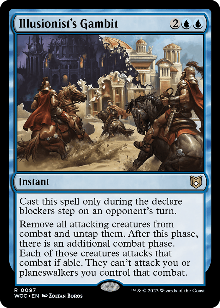 Illusionist's Gambit (WOC-097)  - Wilds of Eldraine Commander