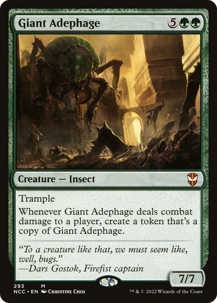 Giant Adephage (NCC-293)  - New Capenna Commander