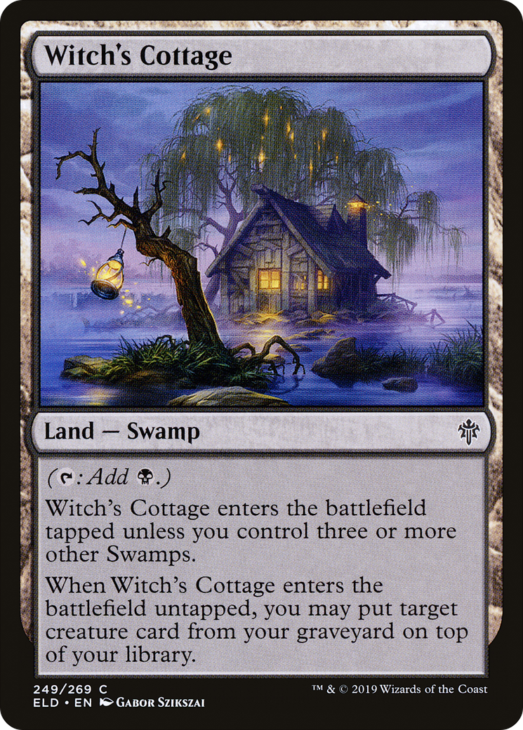 Witch's Cottage (ELD-249)  Foil - Throne of Eldraine