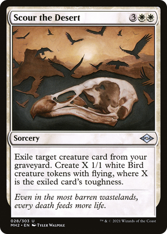 Scour the Desert (MH2-028)  - Modern Horizons 2