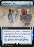 Sakashima's Will (Extended Art) (CMR-642)  - Commander Legends: (Extended Art)