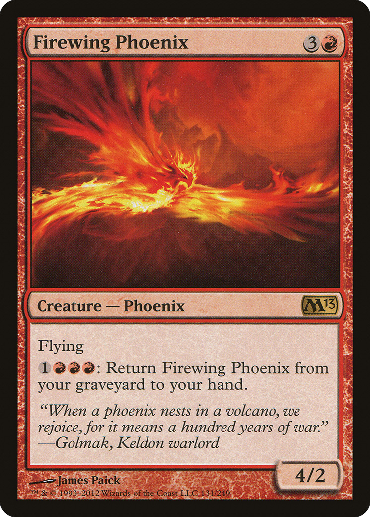 Firewing Phoenix (M13-131)  Foil - Magic 2013