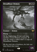 Dreadfeast Demon (DBL-375)  Foil - Innistrad: Double Feature