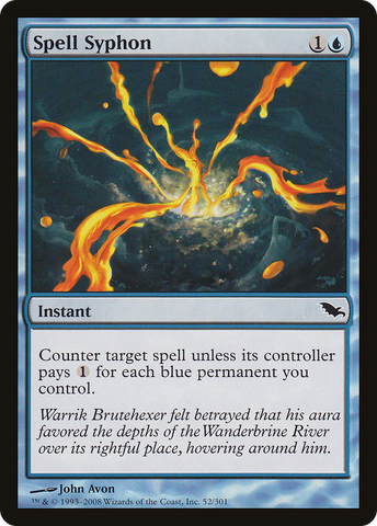 Spell Syphon (SHM-052)  - Shadowmoor