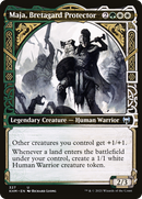 Maja, Bretagard Protector (Showcase) (KHM-327)  Foil - Kaldheim: (Showcase)