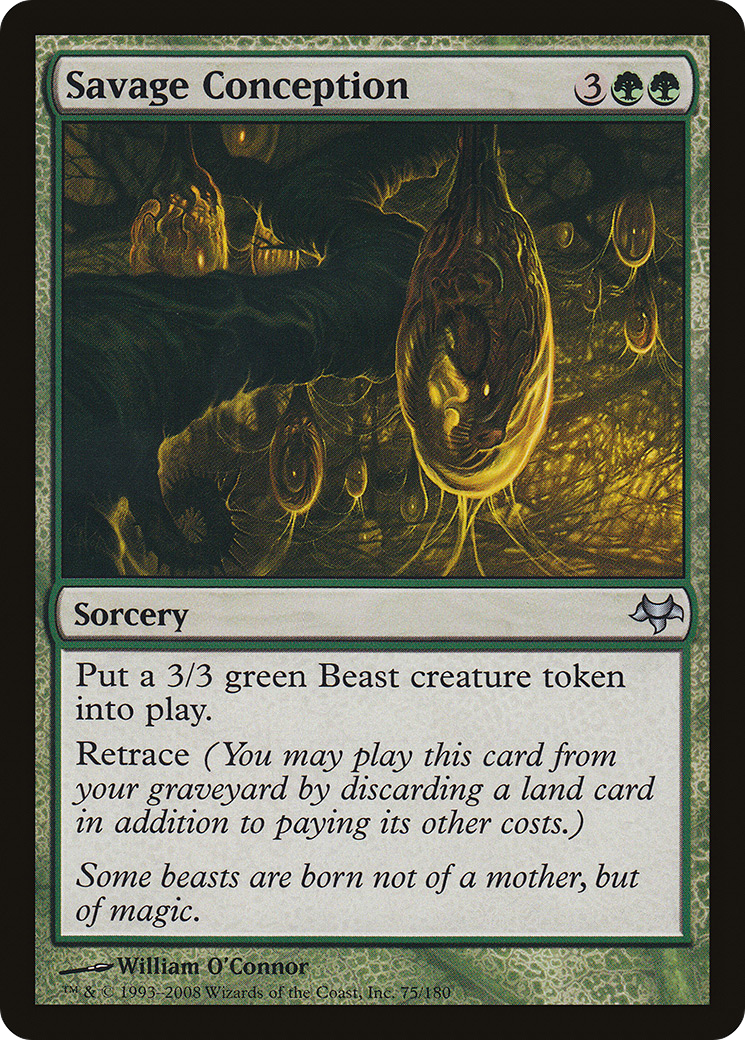 Savage Conception (EVE-075)  Foil - Eventide