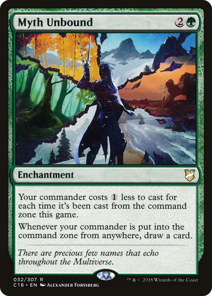 Myth Unbound (C18-032)  - Commander 2018