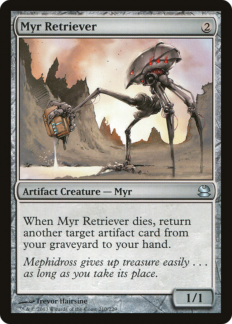 Myr Retriever (MMA-210)  Foil - Modern Masters