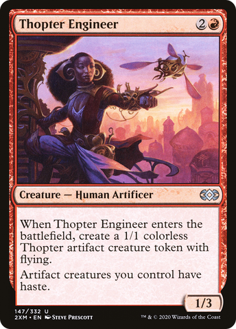 Thopter Engineer (2XM-147)  Foil - Double Masters