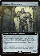 Solemn Simulacrum (FDN-729)  Foil - Foundations: (Extended Art)