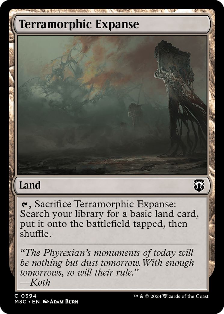 Terramorphic Expanse (M3C-394)  - Modern Horizons 3 Commander