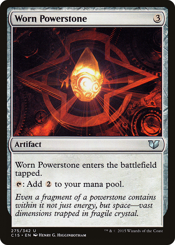 Worn Powerstone (C15-275)  - Commander 2015