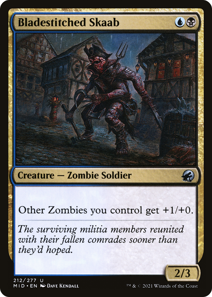 Bladestitched Skaab (MID-212)  - Innistrad: Midnight Hunt