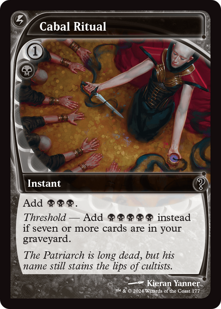 Cabal Ritual (Future Sight) (MB2-177)  - Mystery Booster 2