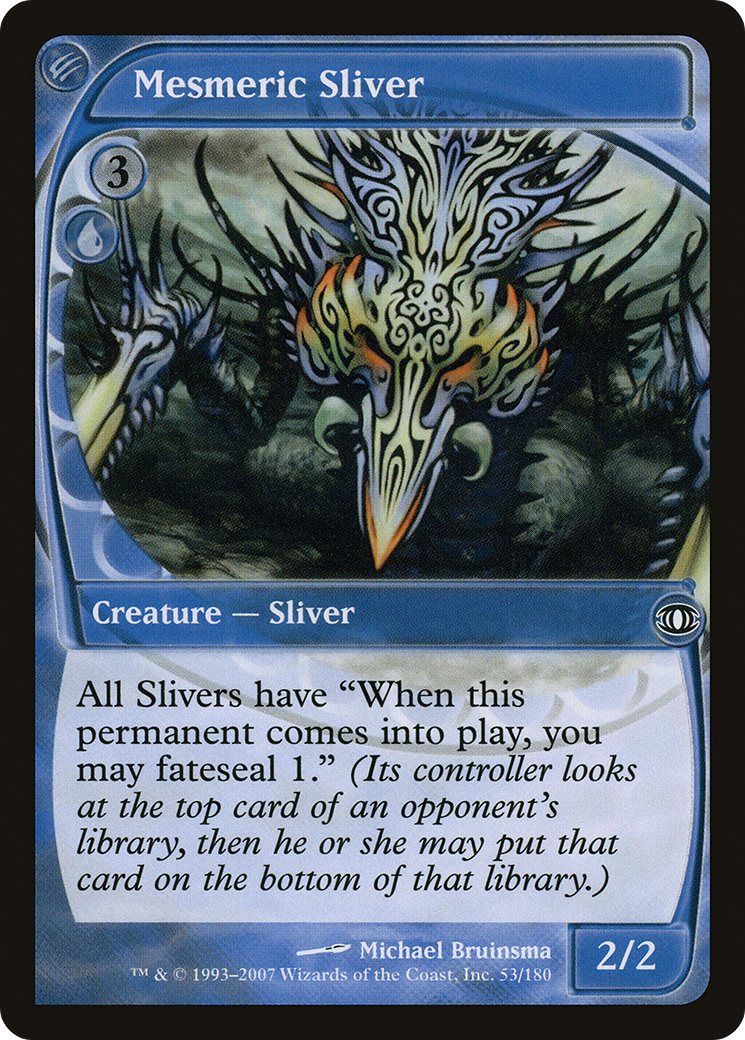 Mesmeric Sliver (FUT-053)  Foil - Future Sight