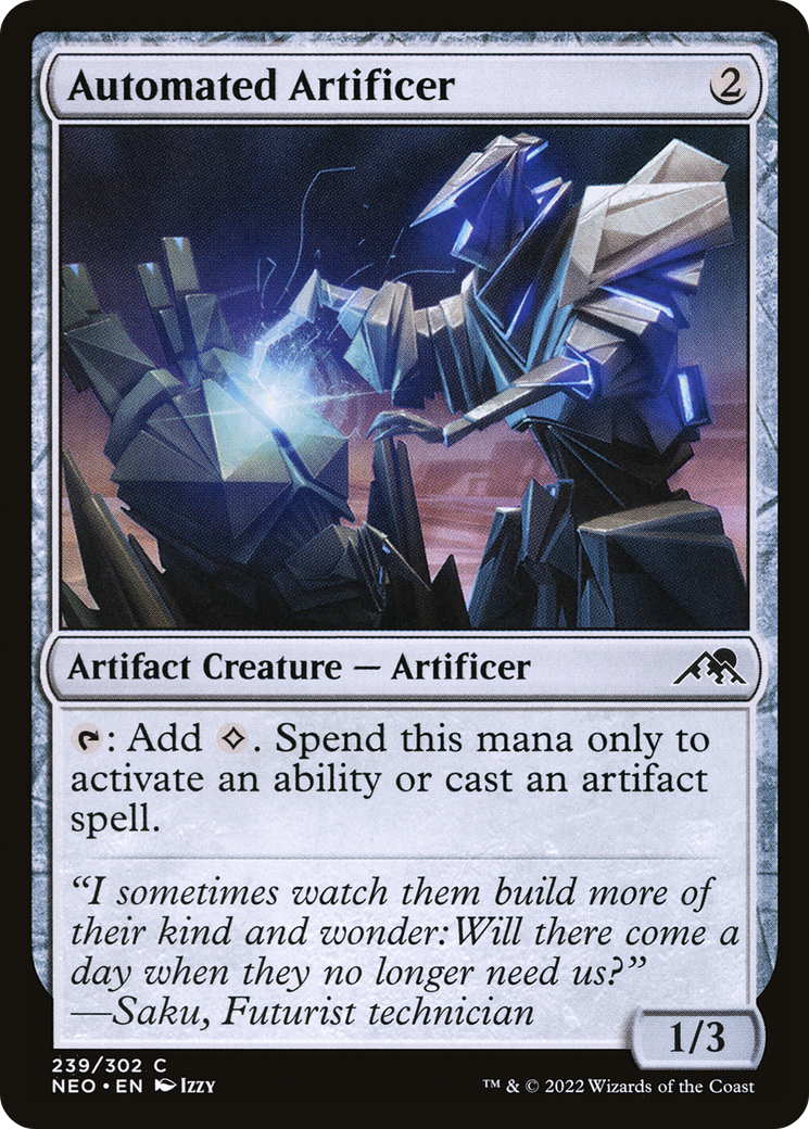 Automated Artificer (NEO-239)  - Kamigawa: Neon Dynasty