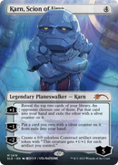 Karn, Scion of Urza (Rainbow Foil) (SLD-1419)  Foil - Secret Lair Drop (Borderless)